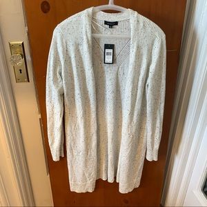 Verve ami - long heather cardigan